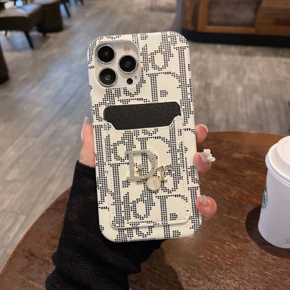 CD Trendy Card Pocket Case for iPhone