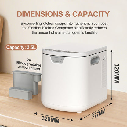 Caslura A45 countertop food recycler product view 5