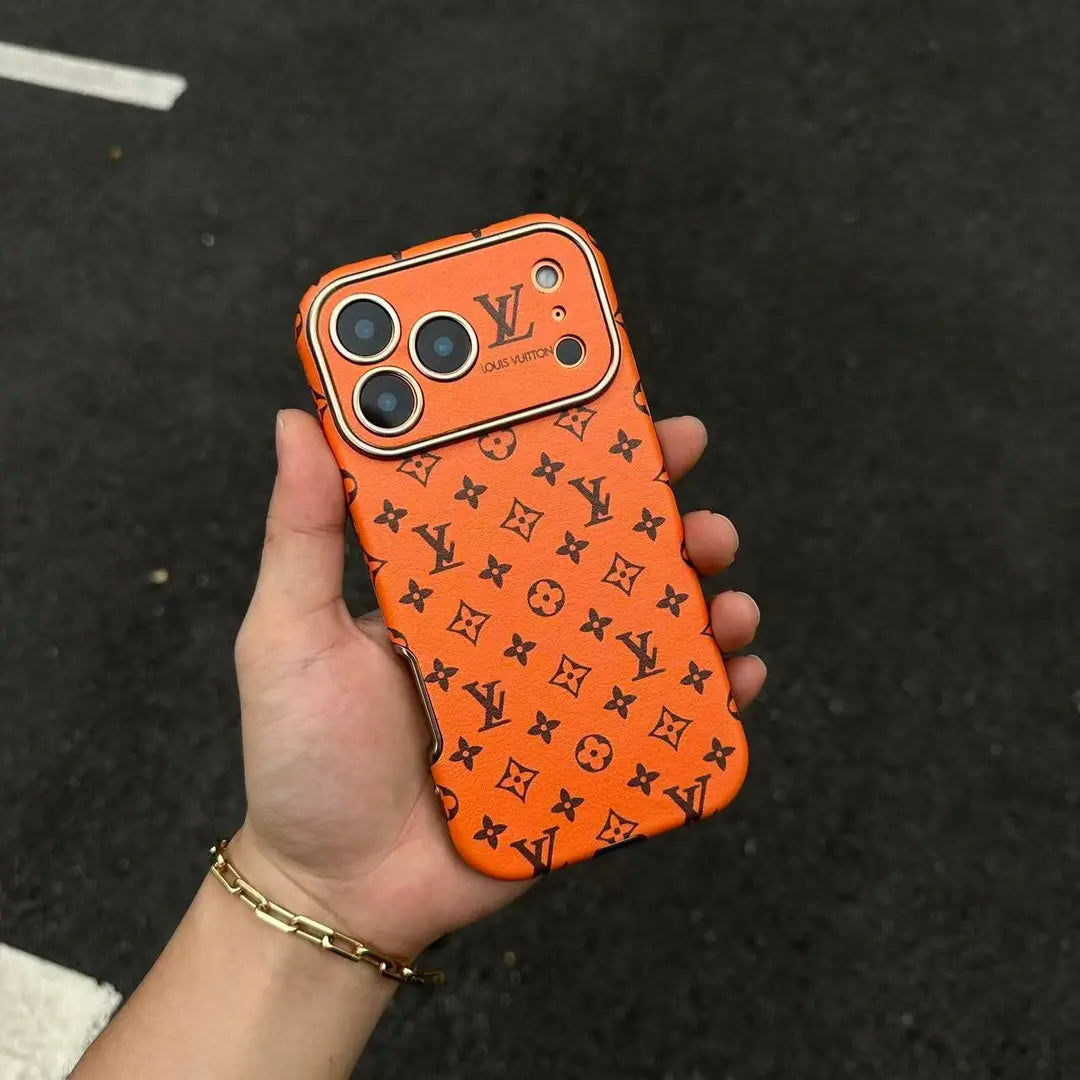 Light luxury fashion leather iPhone 17 Phone Case